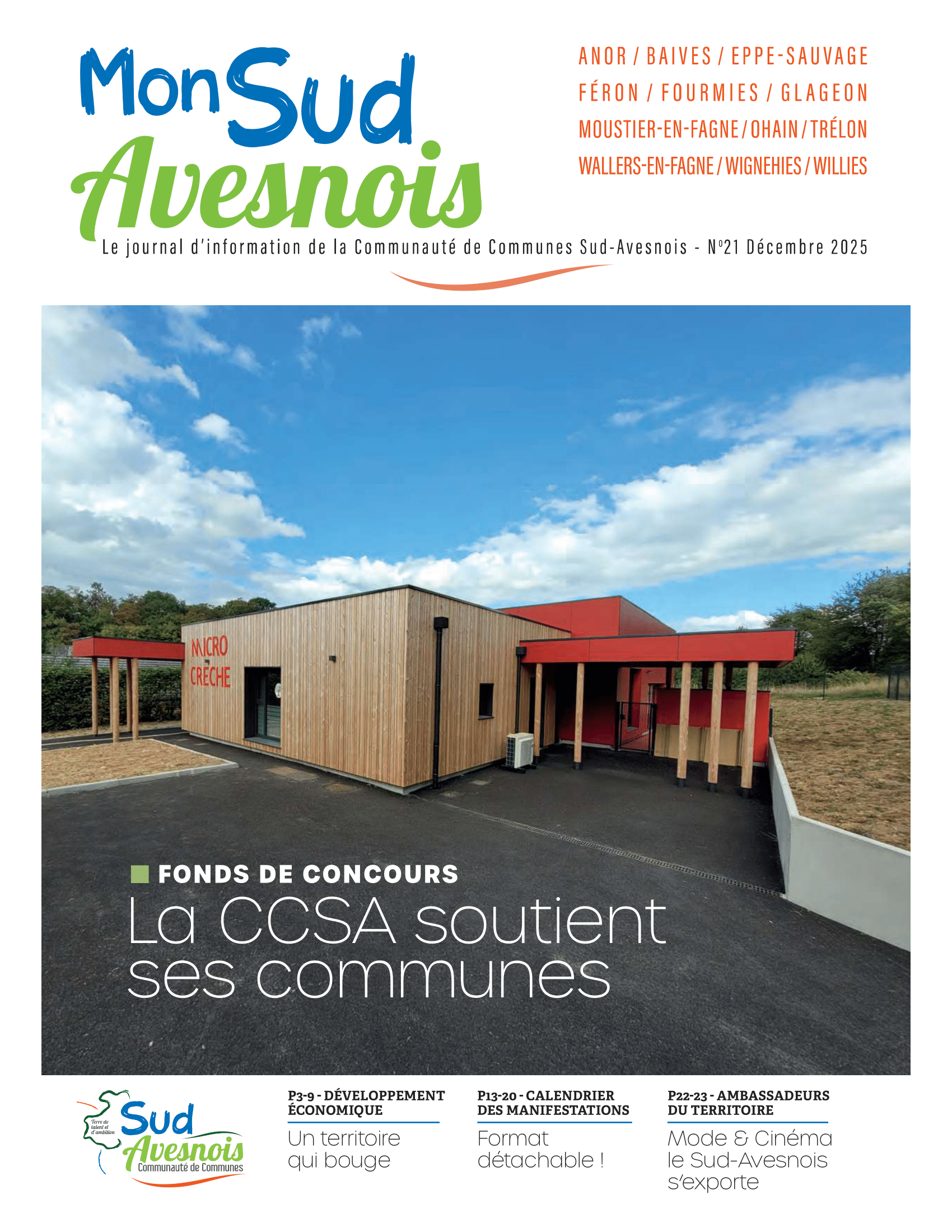 Couverture du journal n°21
